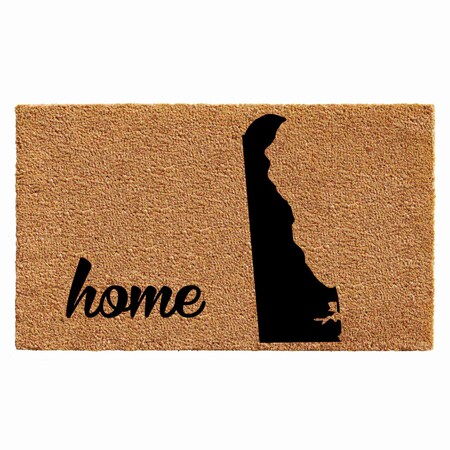Calloway Mills Entrance Mat, Coir, Natural, Black 105191830
